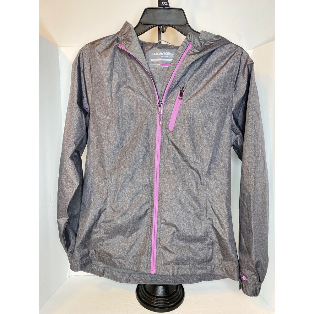 Hawke & Co. Girls Gray Denim Jacket 16